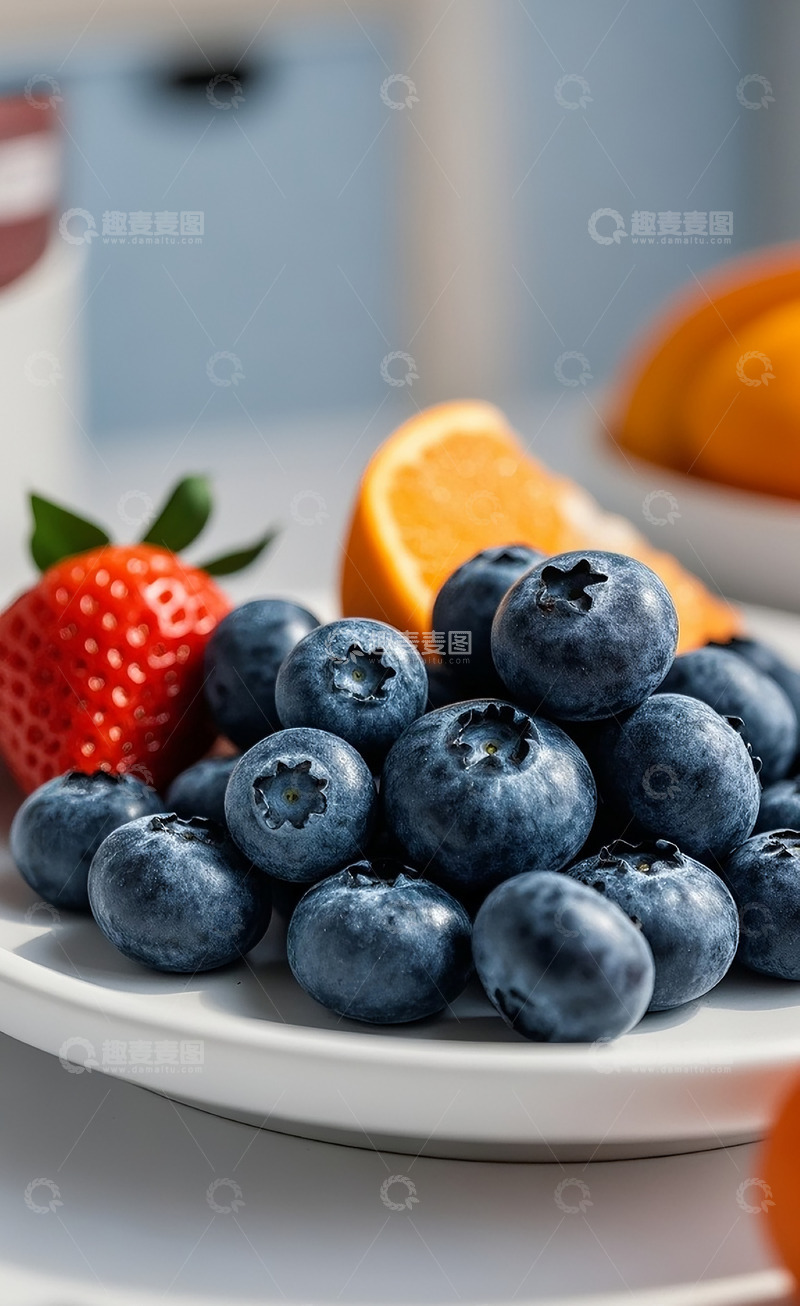 高清大图下载【趣麦麦图】蓝莓21