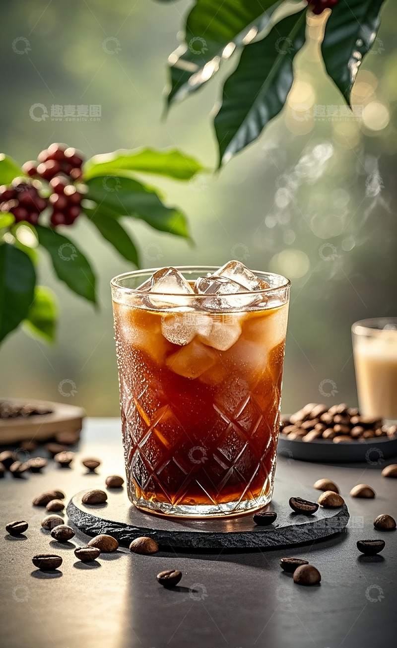 高清大图下载【趣麦麦图】冰美式1