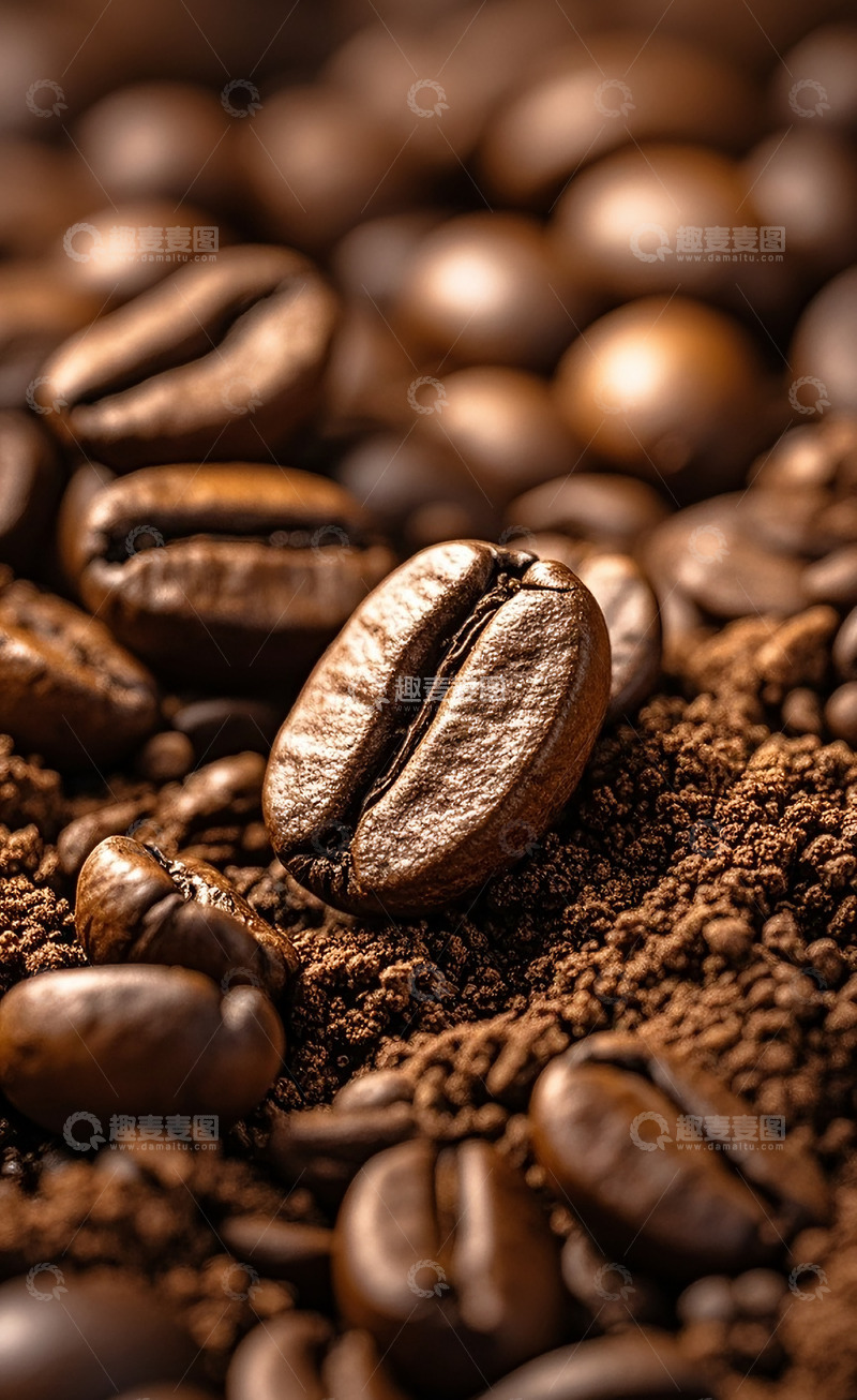 高清大图下载【趣麦麦图】咖啡豆18