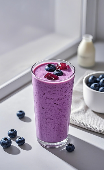 蓝莓奶昔1