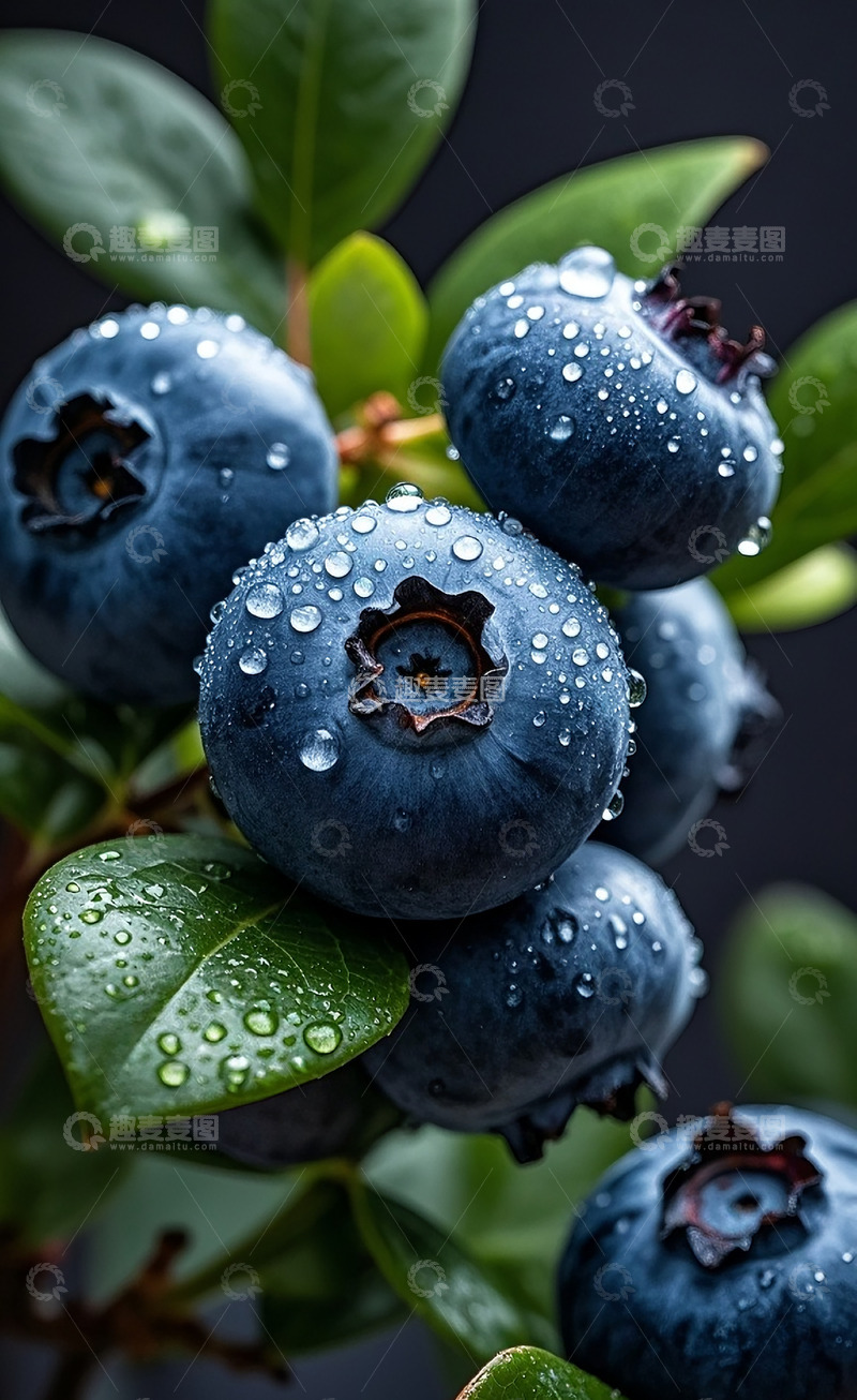 高清大图下载【趣麦麦图】蓝莓5