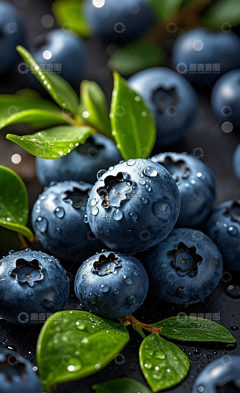 高清大图下载【趣麦麦图】蓝莓4