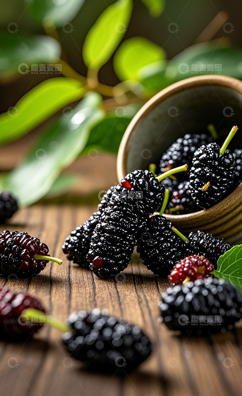 高清大图下载【趣麦麦图】桑葚17