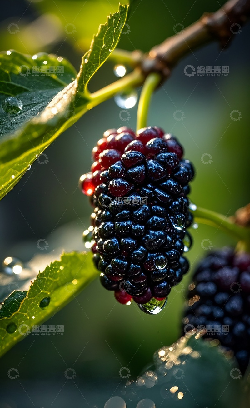 高清大图下载【趣麦麦图】桑葚2