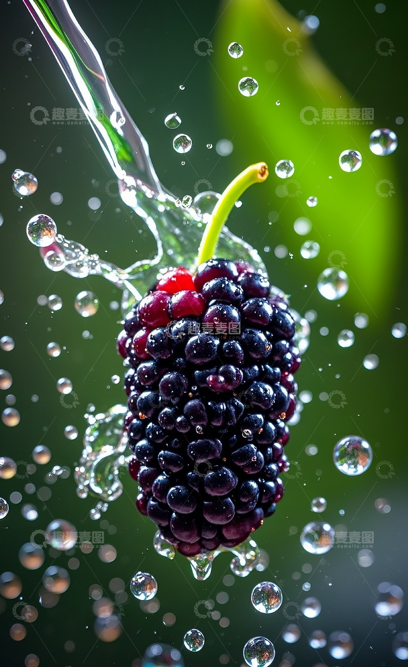 高清大图下载【趣麦麦图】桑葚25