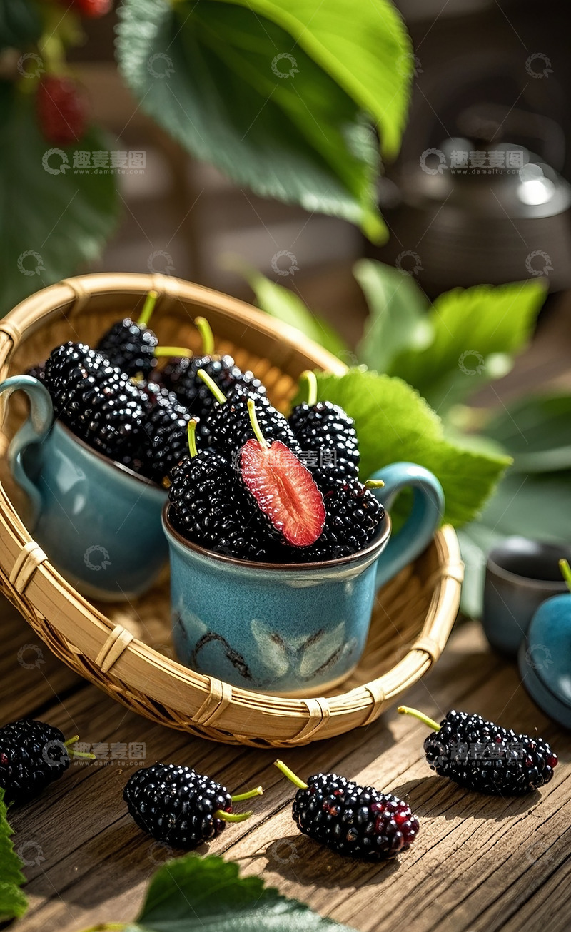 高清大图下载【趣麦麦图】桑葚16