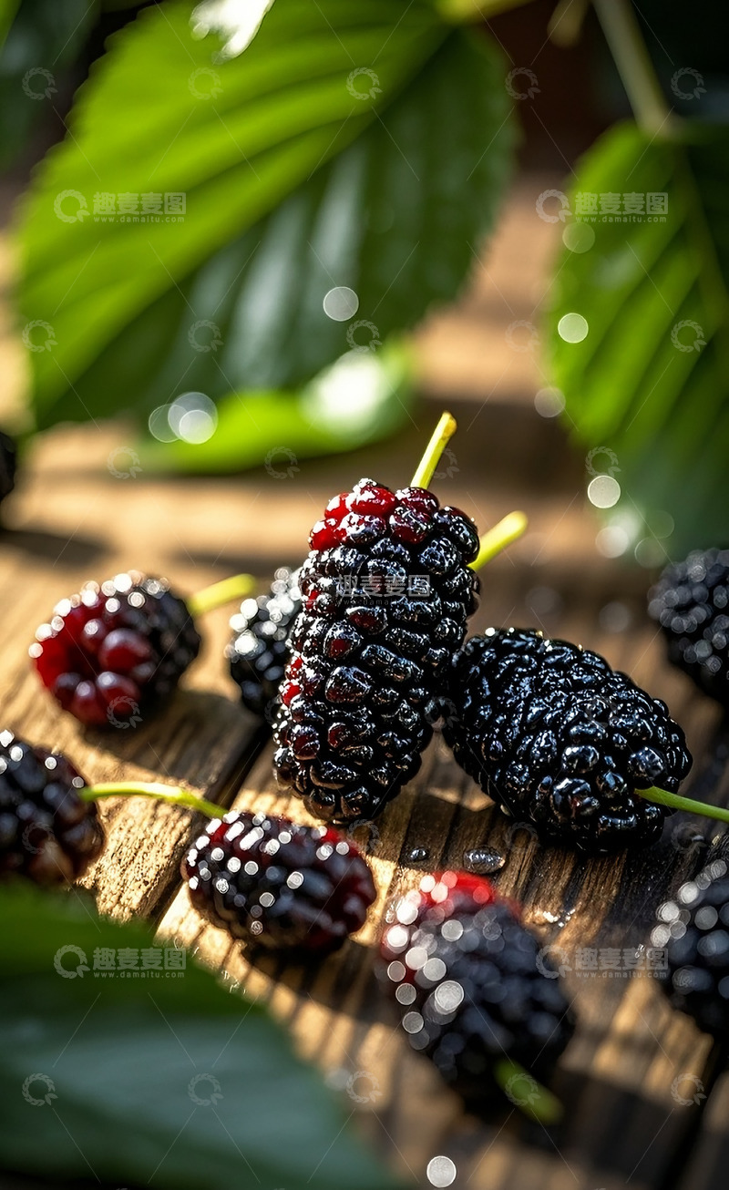 高清大图下载【趣麦麦图】桑葚11