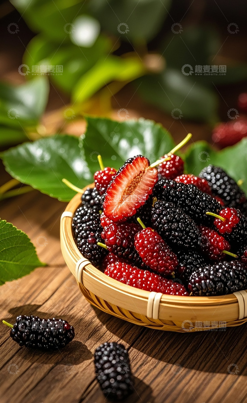 高清大图下载【趣麦麦图】桑葚13