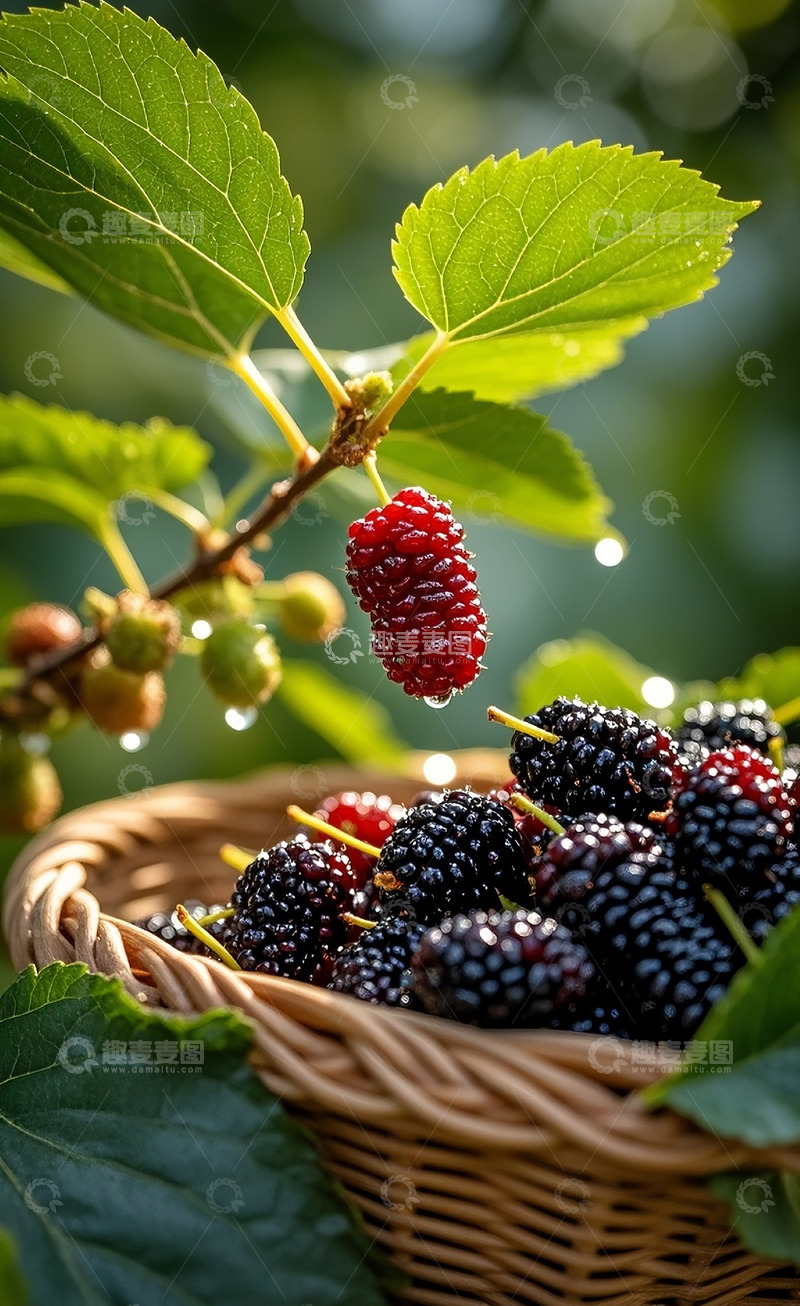 高清大图下载【趣麦麦图】桑葚19