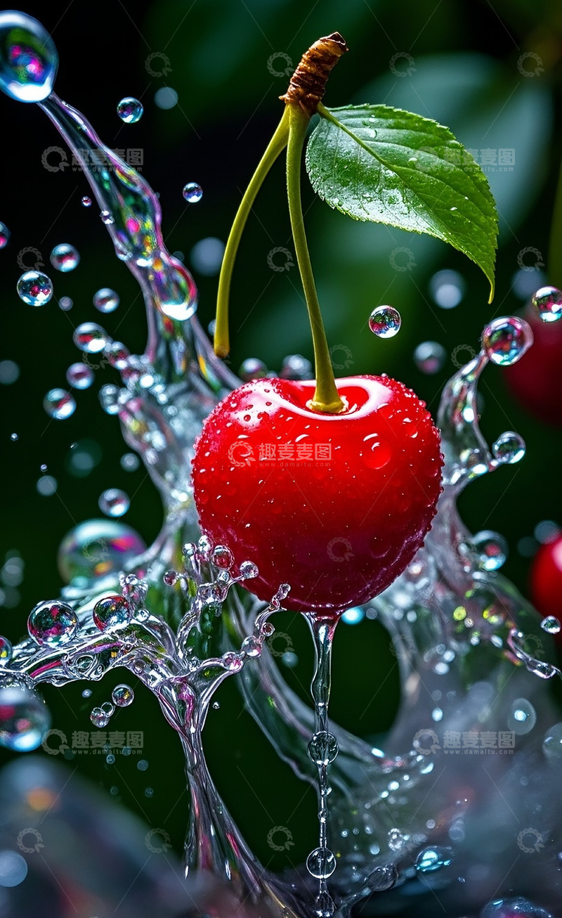 高清大图下载【趣麦麦图】樱桃4