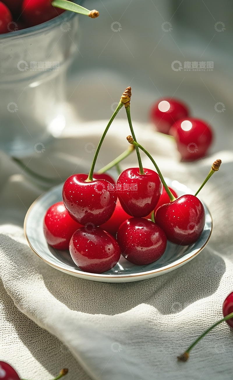 高清大图下载【趣麦麦图】樱桃25