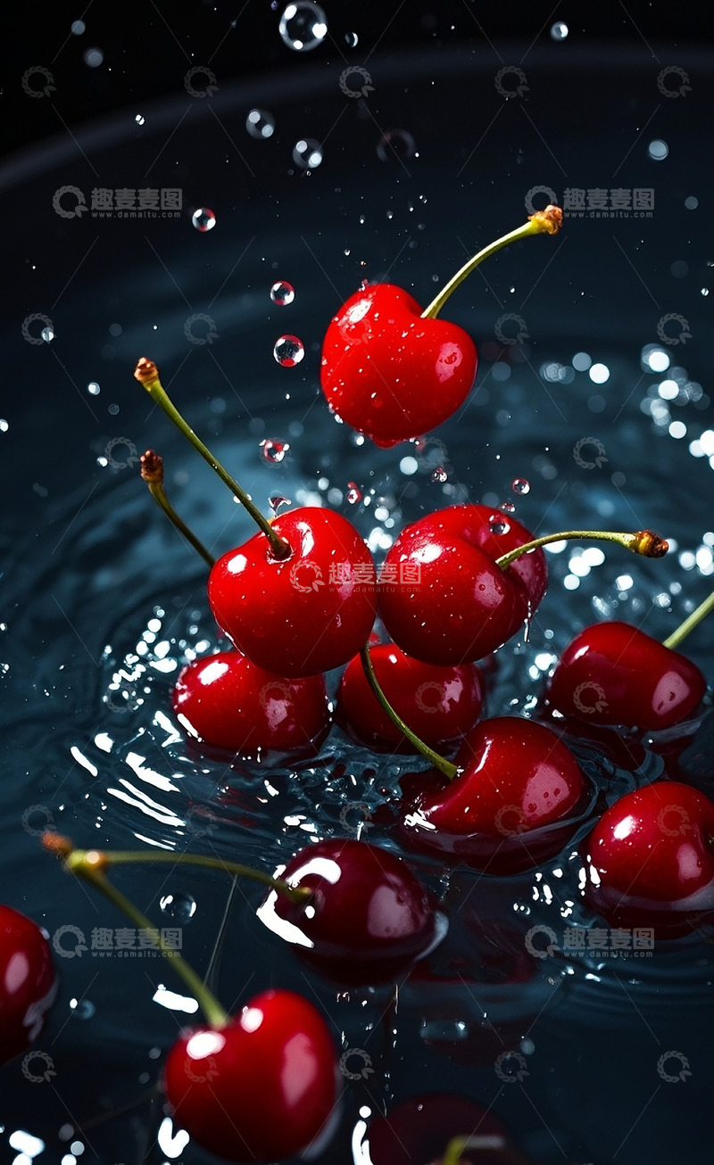 高清大图下载【趣麦麦图】樱桃12