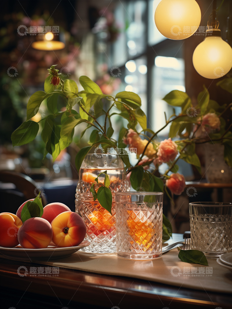 高清大图下载【趣麦麦图】水蜜桃摄影图13