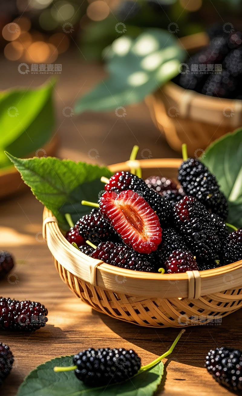 高清大图下载【趣麦麦图】桑葚32