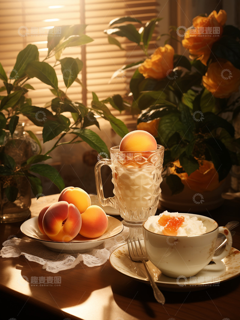 高清大图下载【趣麦麦图】水蜜桃摄影图15