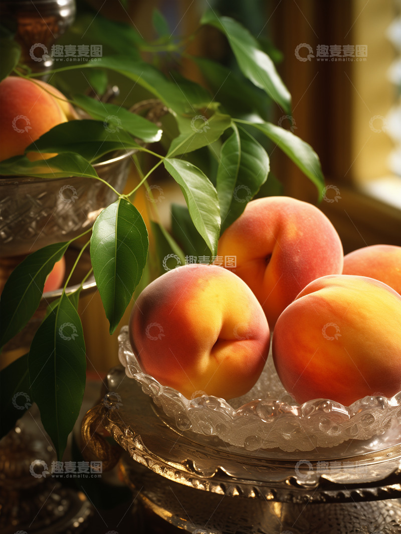 高清大图下载【趣麦麦图】水蜜桃摄影图11