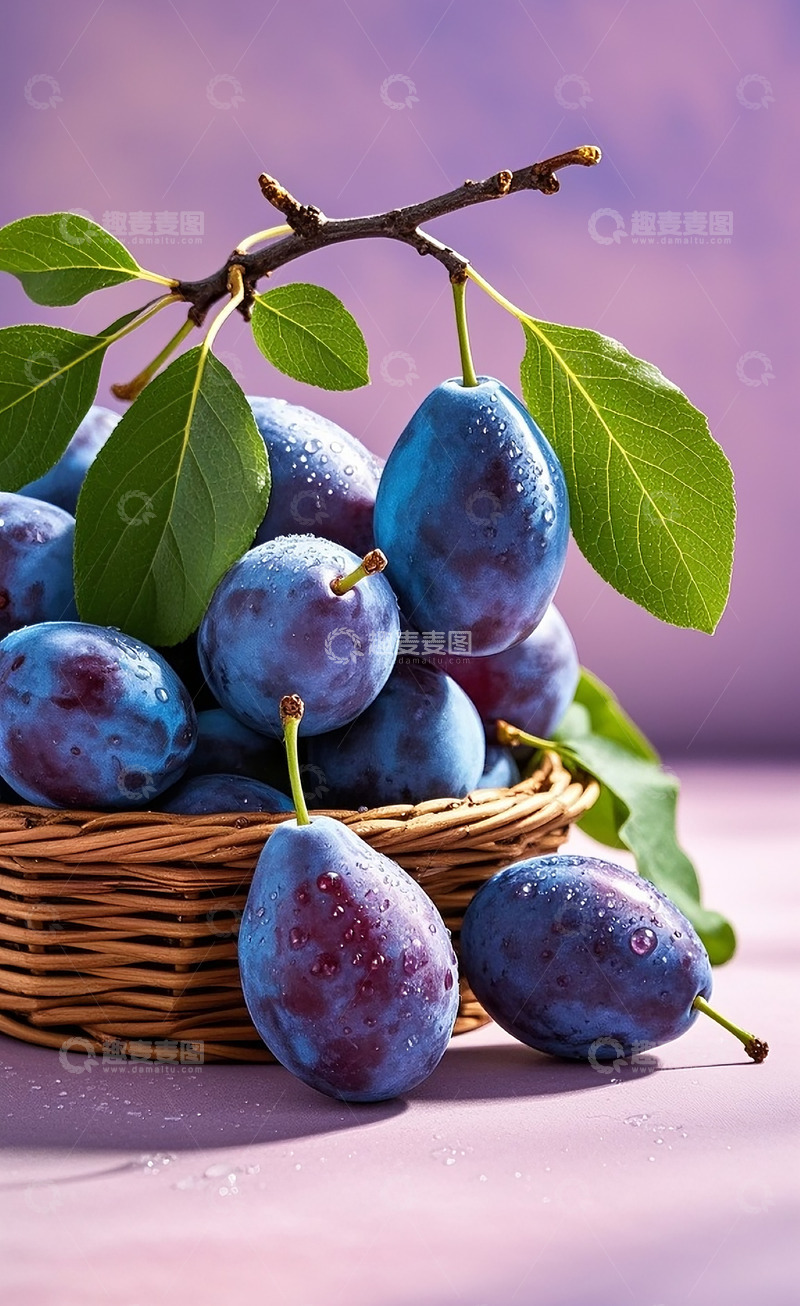 高清大图下载【趣麦麦图】西梅13