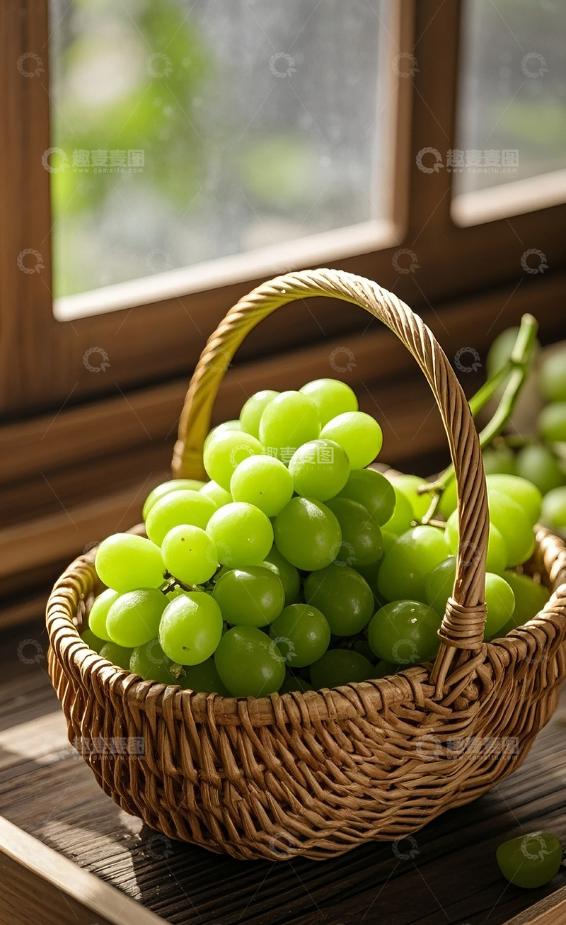 高清大图下载【趣麦麦图】青葡萄8