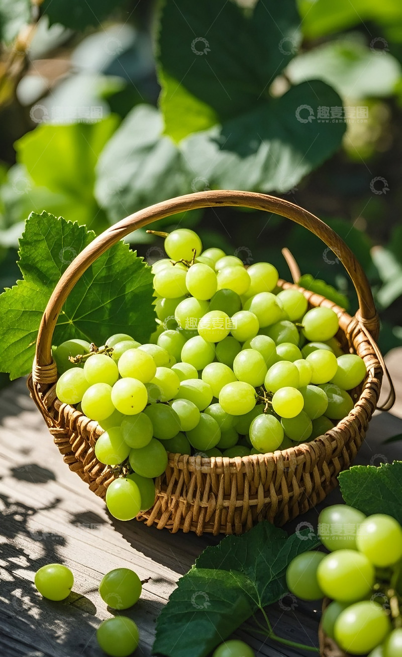 高清大图下载【趣麦麦图】青葡萄6