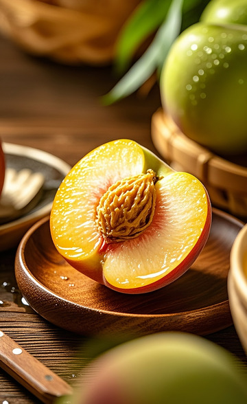 新鲜的水蜜桃11