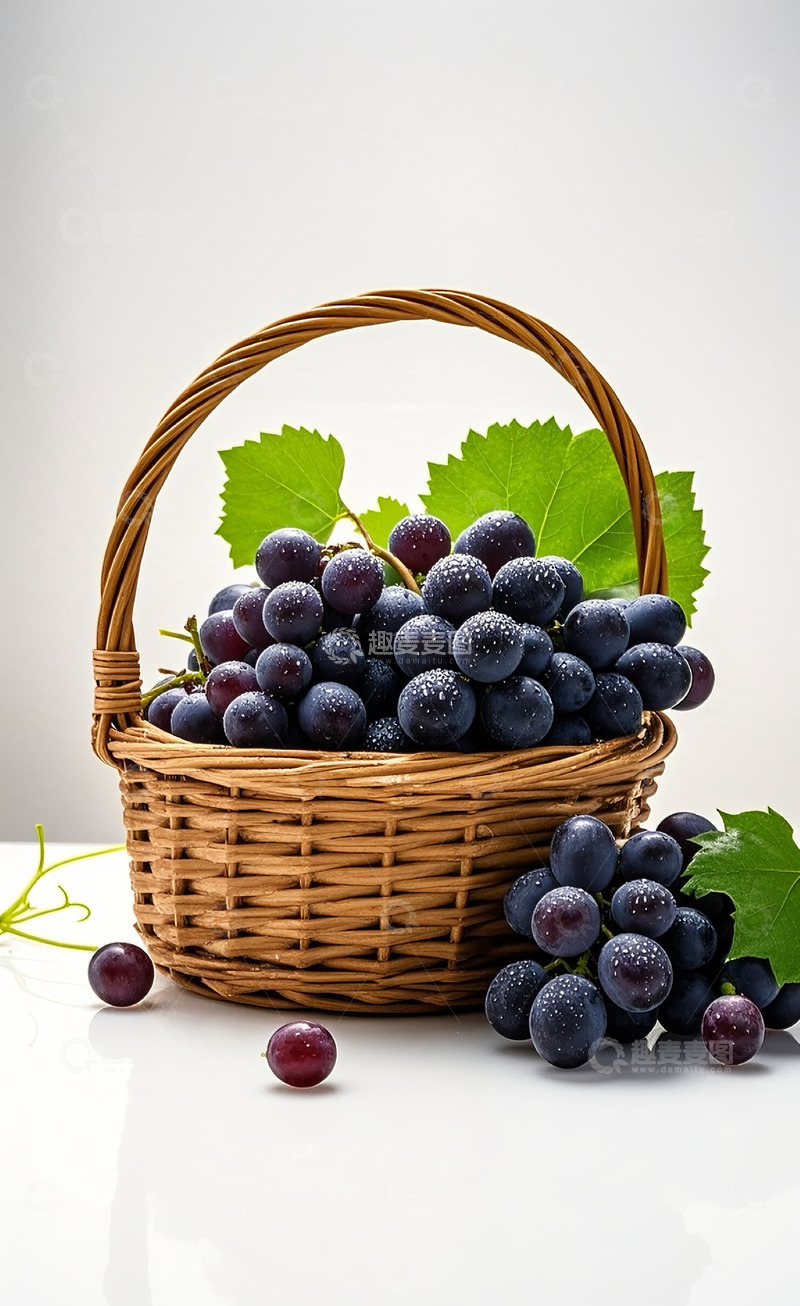 高清大图下载【趣麦麦图】紫葡萄3