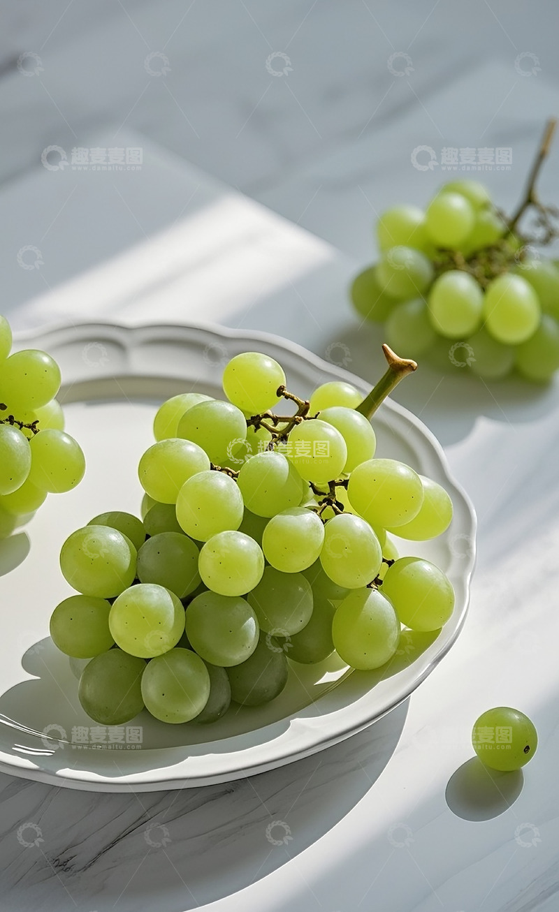 高清大图下载【趣麦麦图】青葡萄5