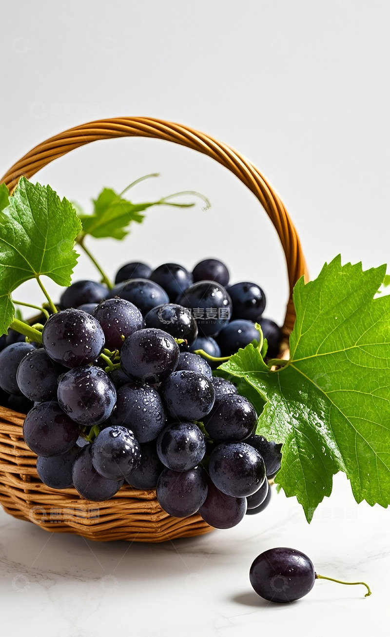 高清大图下载【趣麦麦图】紫葡萄4