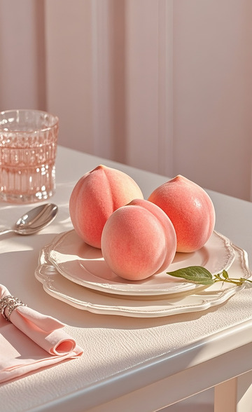 新鲜的水蜜桃15