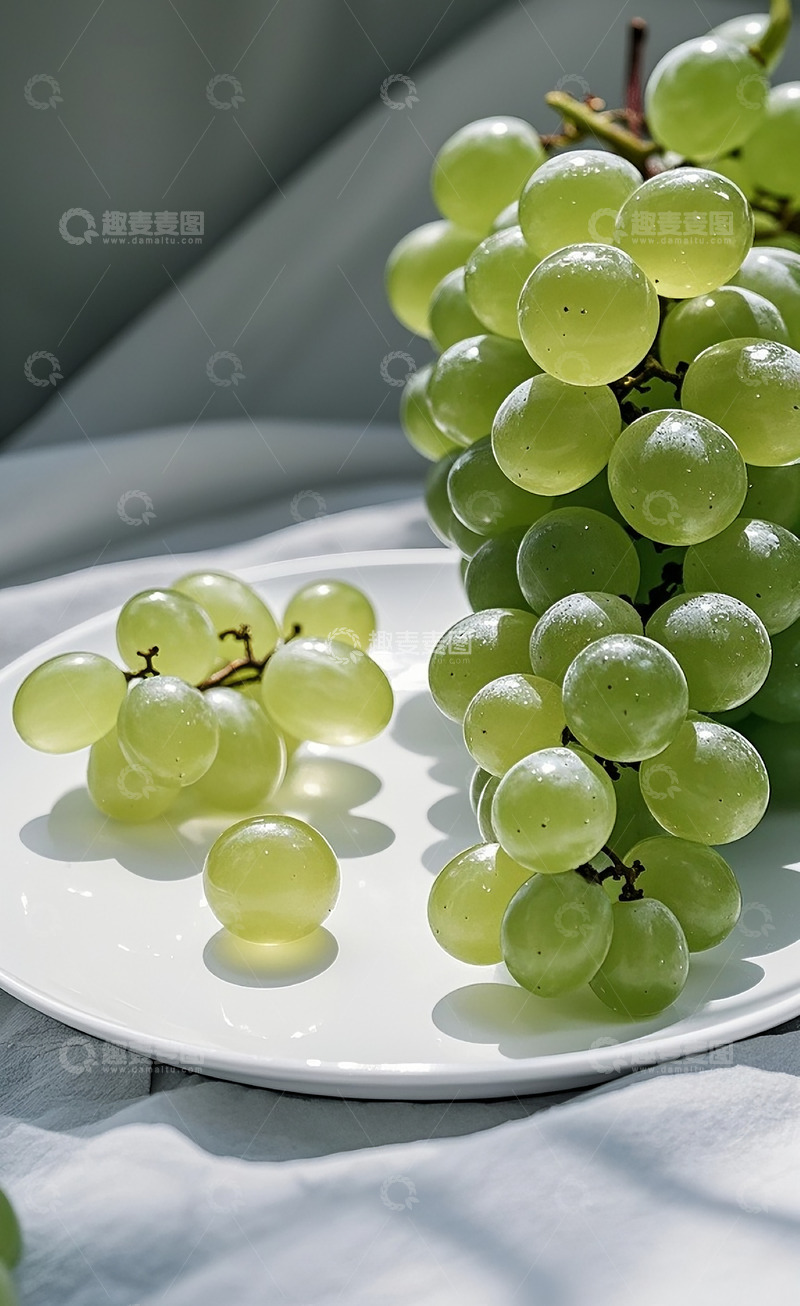 高清大图下载【趣麦麦图】青葡萄2