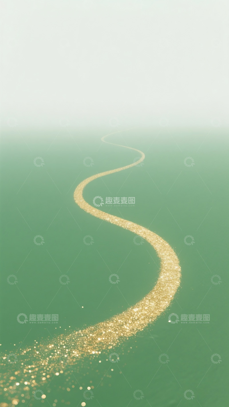 高清大图下载【趣麦麦图】极简金粉背景