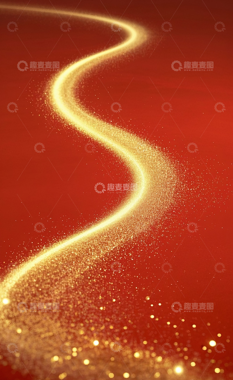 高清大图下载【趣麦麦图】极简金粉背景7