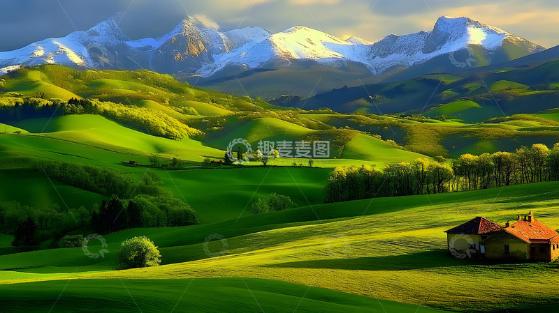 高清大图下载【趣麦麦图】色彩艳丽的大自然美景