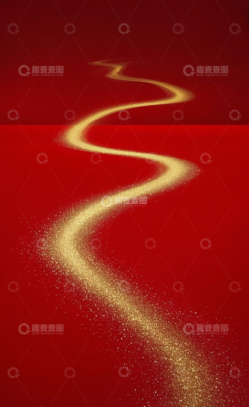 高清大图下载【趣麦麦图】极简金粉背景10