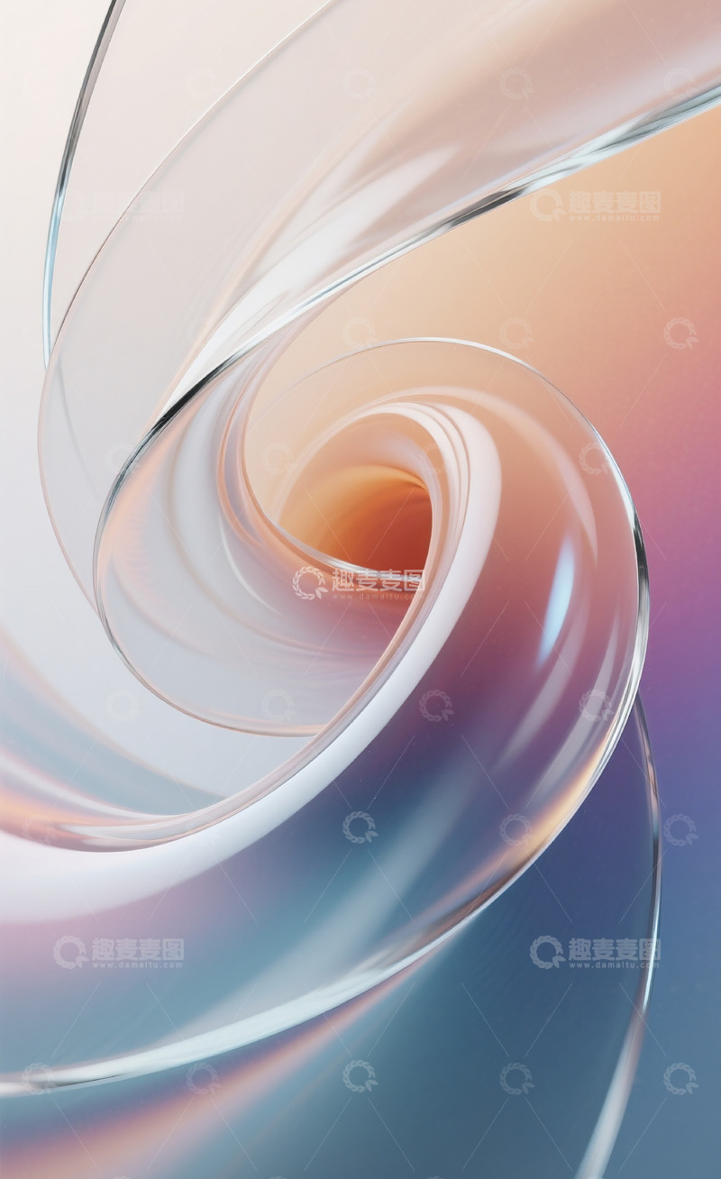 高清大图下载【趣麦麦图】磨砂玻璃质感背景3