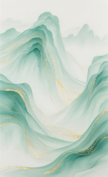 青绿山水画4