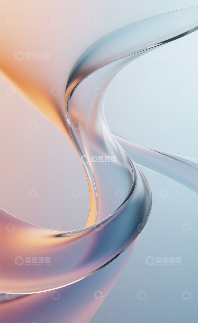 高清大图下载【趣麦麦图】磨砂玻璃质感背景5