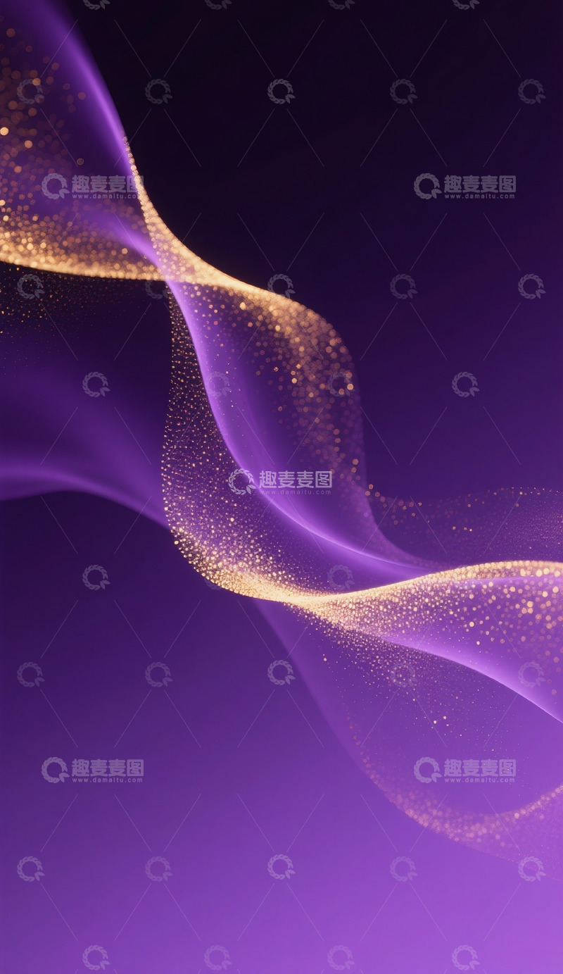 高清大图下载【趣麦麦图】金箔渐变背景8