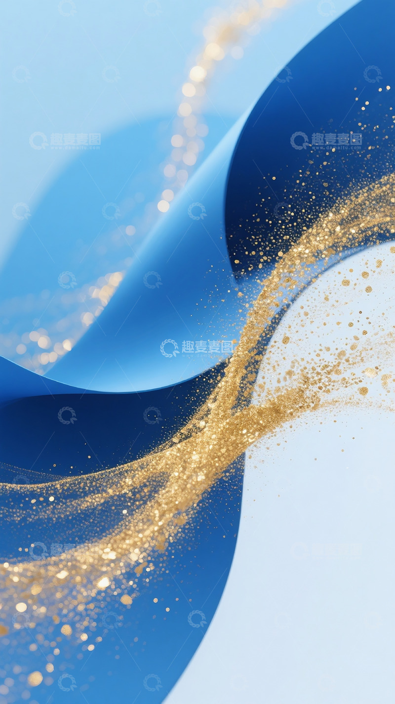 高清大图下载【趣麦麦图】金箔渐变背景10
