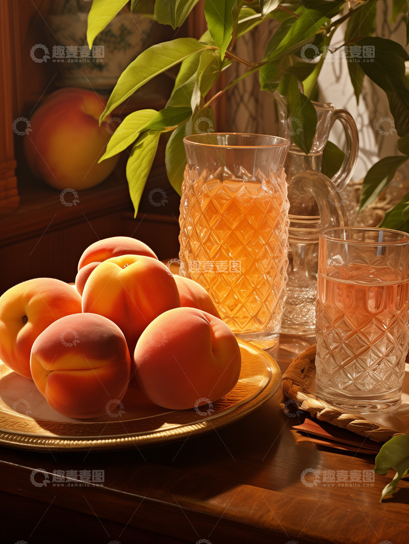 高清大图下载【趣麦麦图】水蜜桃摄影图19