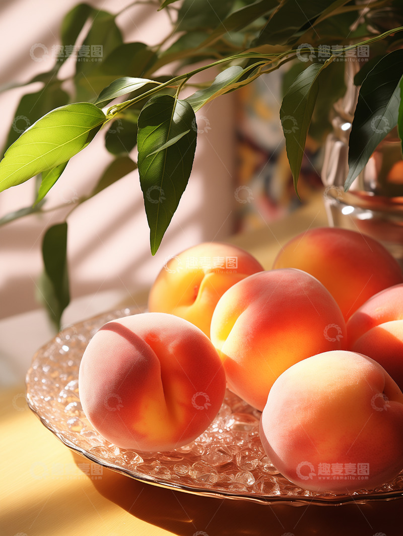 高清大图下载【趣麦麦图】水蜜桃摄影图20