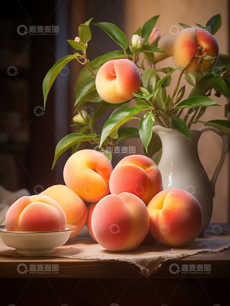 高清大图下载【趣麦麦图】水蜜桃摄影图18