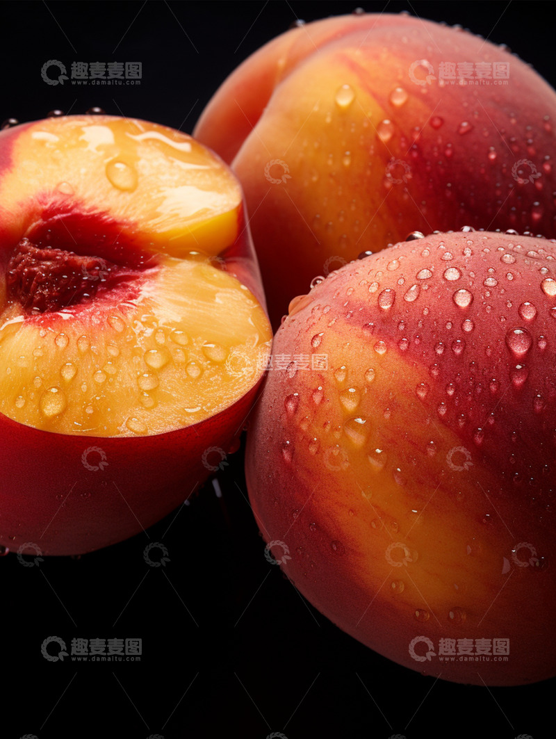高清大图下载【趣麦麦图】水蜜桃摄影图27
