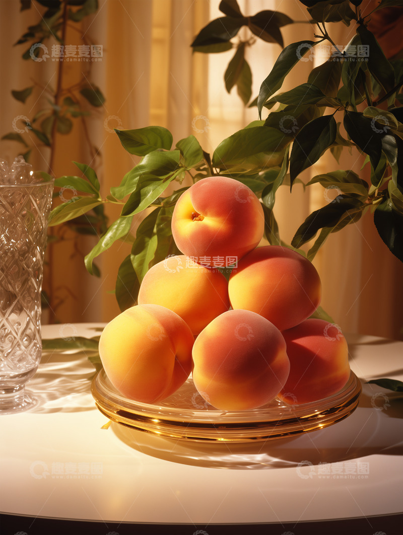 高清大图下载【趣麦麦图】水蜜桃摄影图24