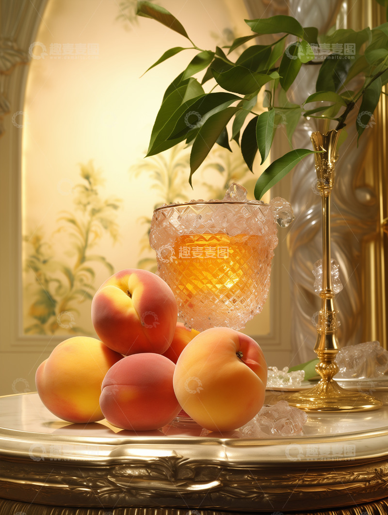 高清大图下载【趣麦麦图】水蜜桃摄影图25