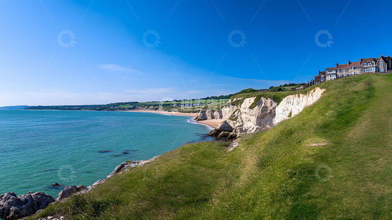 高清大图下载【趣麦麦图】山崖旁的大海大自然美景4