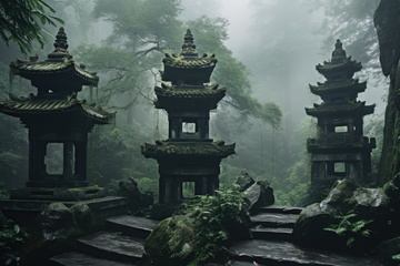 深山里的高塔