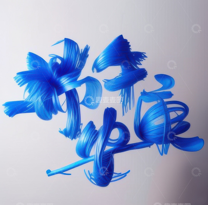 喜庆端午节特效字体AI插画高清海报图片素46