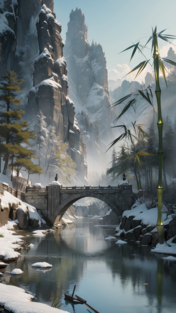 绿色喜庆端午节AI插画高清海报图片素材9