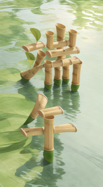 绿色喜庆端午节AI插画高清海报图片素材2