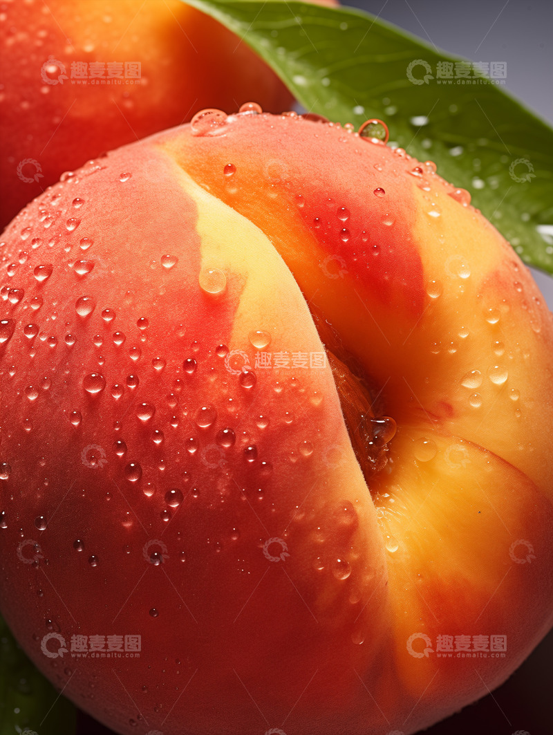 高清大图下载【趣麦麦图】水蜜桃摄影图30